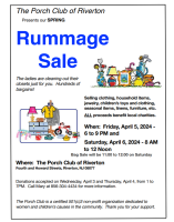 Spring Rummage Sale